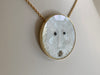 Art wild White Wolf Pendant