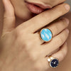 ART DREAMY CLOUDS ADJUSTABLE RING