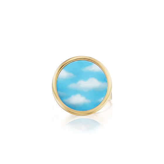 ART DREAMY CLOUDS ADJUSTABLE RING