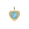 ART DREAMY CLOUDS MINI HEART CHARM