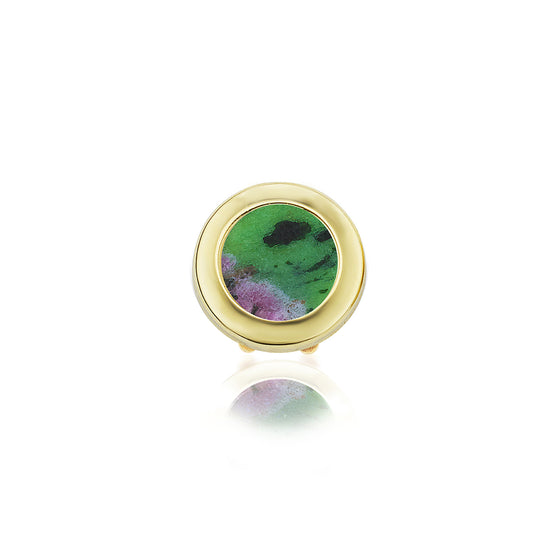 BUTTON COVER ZOISITE