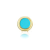 BUTTON COVER TURQUOISE