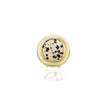  BUTTON COVER DALMATIAN JASPER