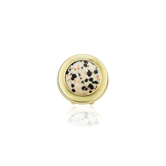 BUTTON COVER DALMATIAN JASPER