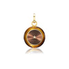 CARPE DIEM &  FEEL GOOD BROWN RESIN CHARM