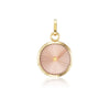 CARPE DIEM " BUSY MAKING MEMORIES" Yellow Gold Charm Pendant
