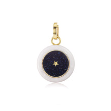  CARPE DIEM & LOOK AT THE SKY CERAMIC CHARM