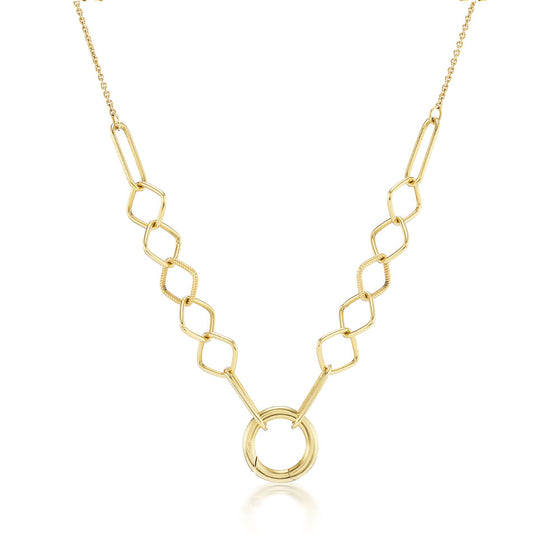 GOLD LIVY ADJUSTABLE CHAIN NECKLACE