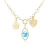 GOLD LIVY ADJUSTABLE CHAIN NECKLACE