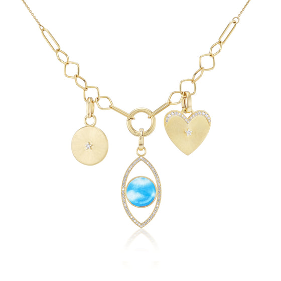 GOLD LIVY ADJUSTABLE CHAIN NECKLACE