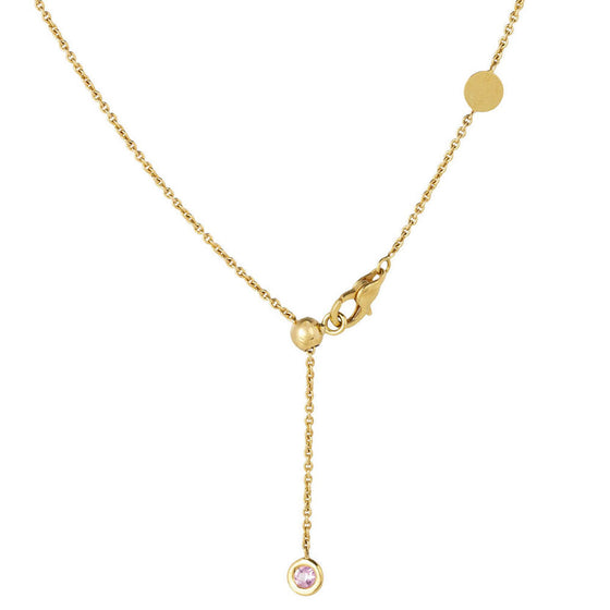 GOLD LIVY ADJUSTABLE CHAIN NECKLACE