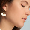 NIGHT & DAY WAKING MOON EARRINGS