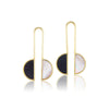 NIGHT & DAY HALF MOON EARRINGS