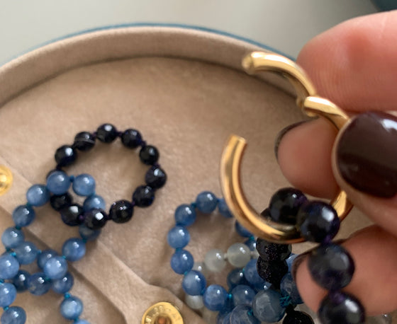 ALL AROUND NIGHT AND DAY BEADED LINKS NECKLACE