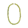 Green Amber beaded Necklace