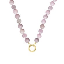  KUNZITE  BEADED NECKLACE