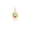 Ora Gold Smile Happy Face Charm