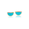 ORA RAINBOW AQUA HALF AN HOUR MINI EARRINGS