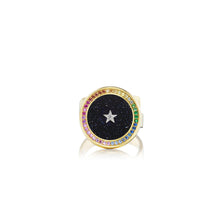  ORA RAINBOW SKY MINI ADJUSTABLE RING