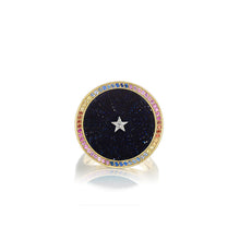  ORA RAINBOW SKY CHEVALIER RING