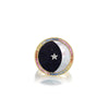 ORA RAINBOW MOON CHEVALIER RING