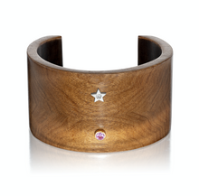  ORA WOOD SUNRISE CUFF BRACELET