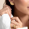 ORA GOLD SILK HALF AN HOUR EARRINGS