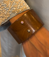ORA WOOD SUNRISE CUFF BRACELET