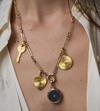 GOLD FRANCESCA CHAIN NECKLACE 23"