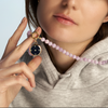 CARPE DIEM Aventurine " L O V E " Yellow Gold Charm Pendant