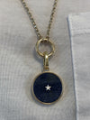 ORA MIDNIGHT SKY CHARM & MARINA CHAIN 20' adjustable