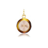 CARPE DIEM &  DREAM BROWN RESIN CHARM