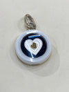 ANNA'S PICKS CARPE DIEM Aventurine "LOVE IS PRECIOUS “ grey titanium and white gold clasp